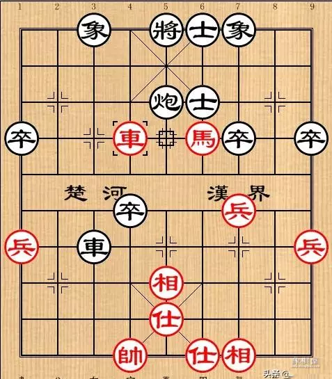 仙人指路对卒底炮棋谱