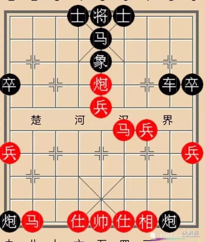 象棋第一步怎么下先发制人