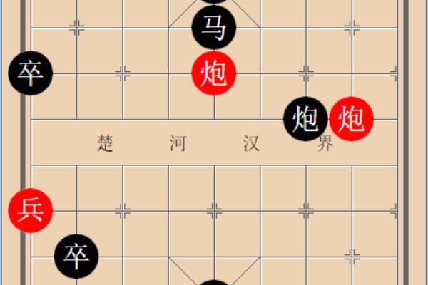 象棋让双马绝杀招（双马纵横棋盘，如何一招制敌）.