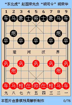 中国象棋特级大师对局精