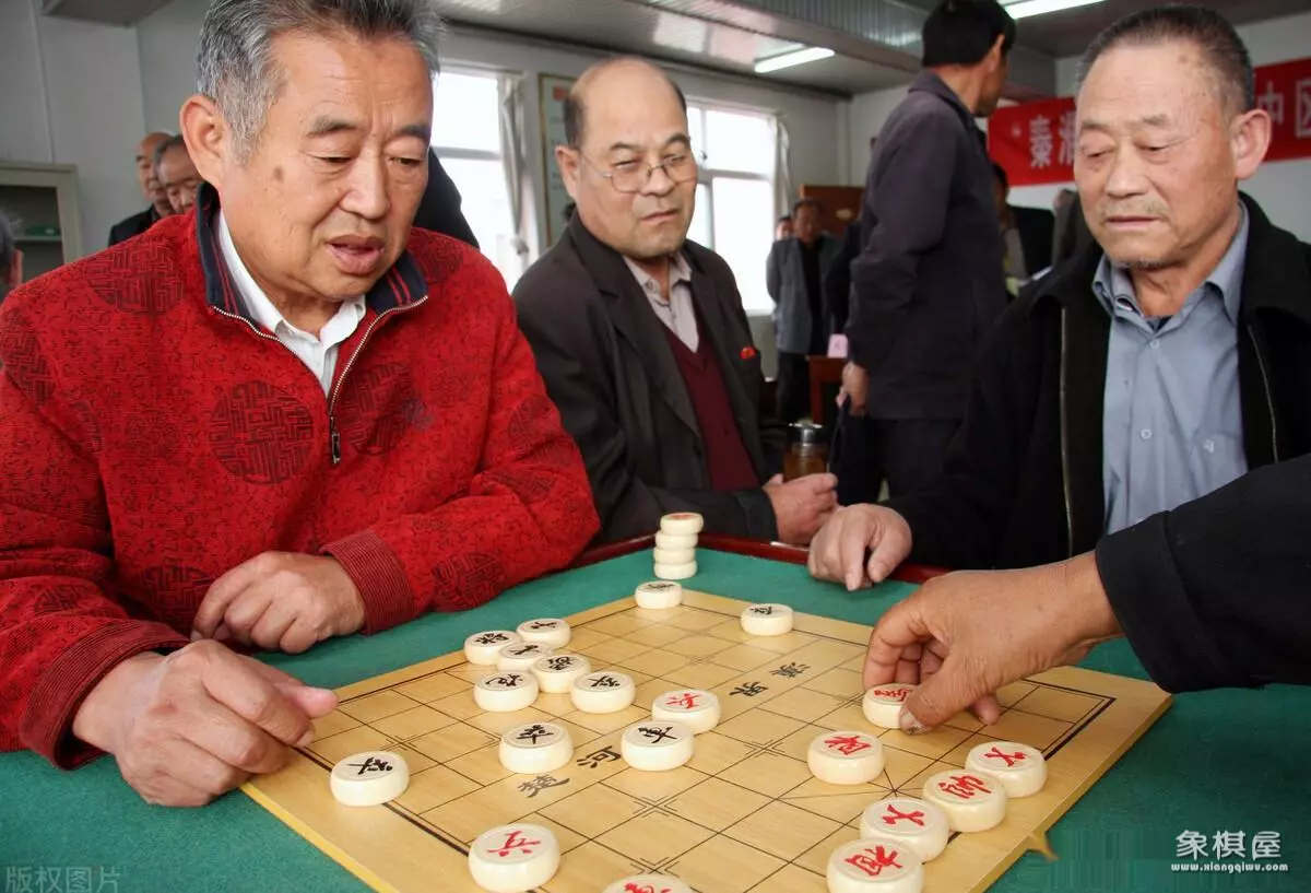 象棋开局布阵法图片 图解