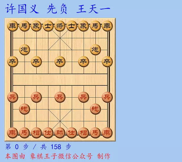 王天一对孟辰全部棋谱