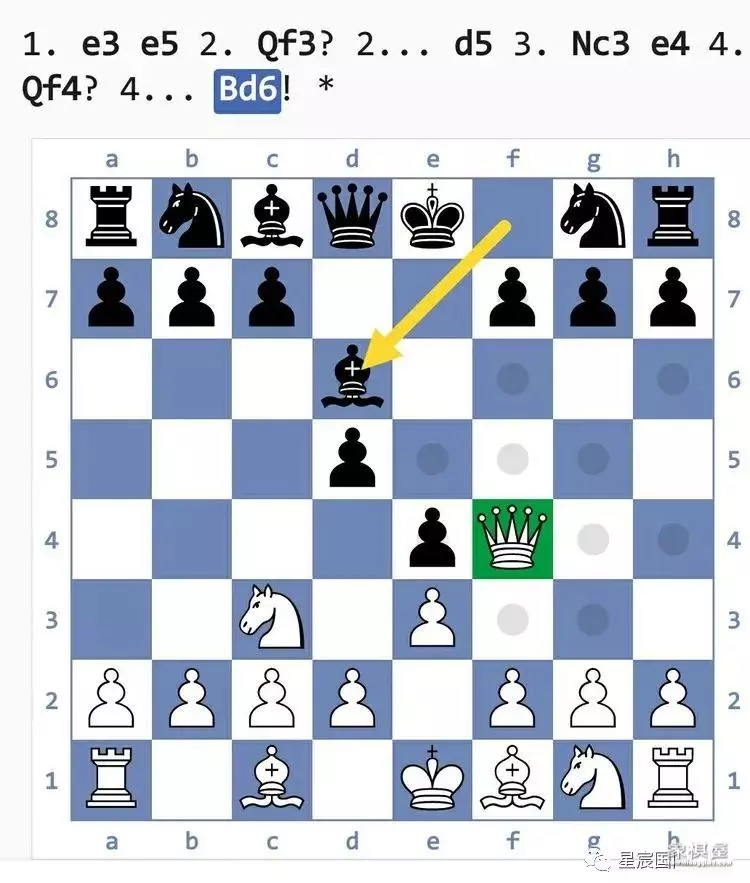 国际象棋后兵开局陷阱