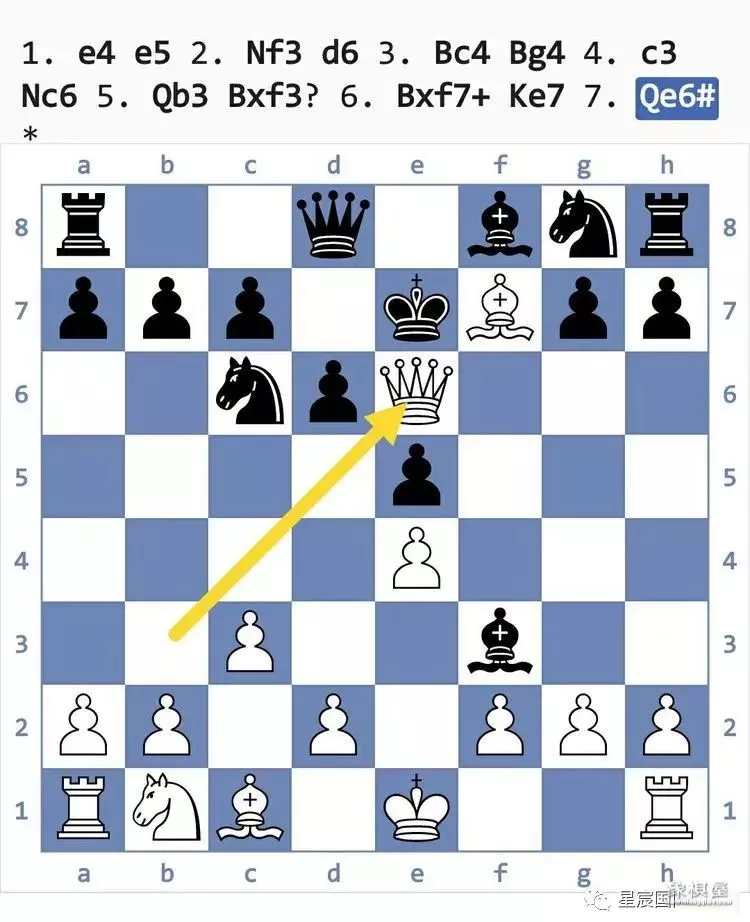 国际象棋后兵开局陷阱