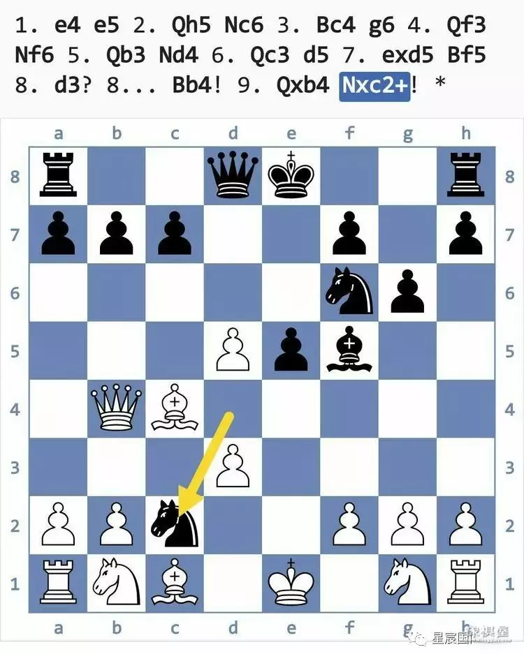 国际象棋后兵开局陷阱