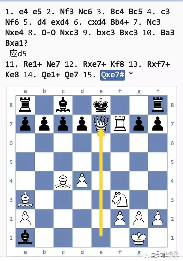 国际象棋后兵开局陷阱