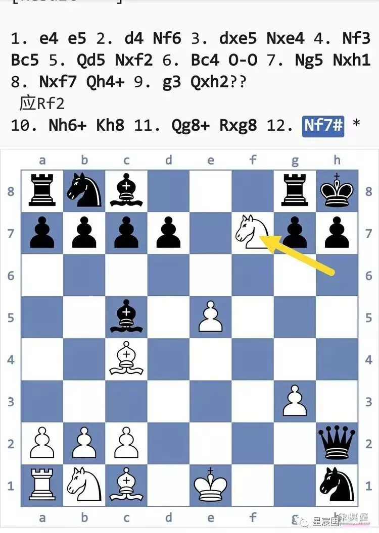 国际象棋后兵开局陷阱