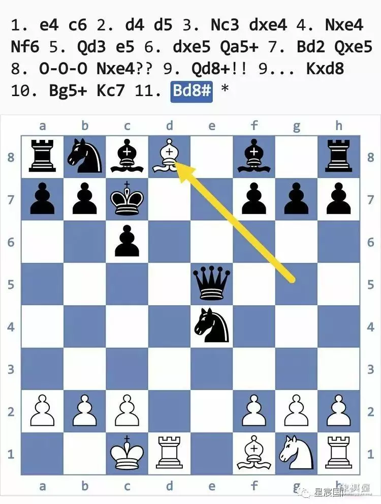 国际象棋后兵开局陷阱