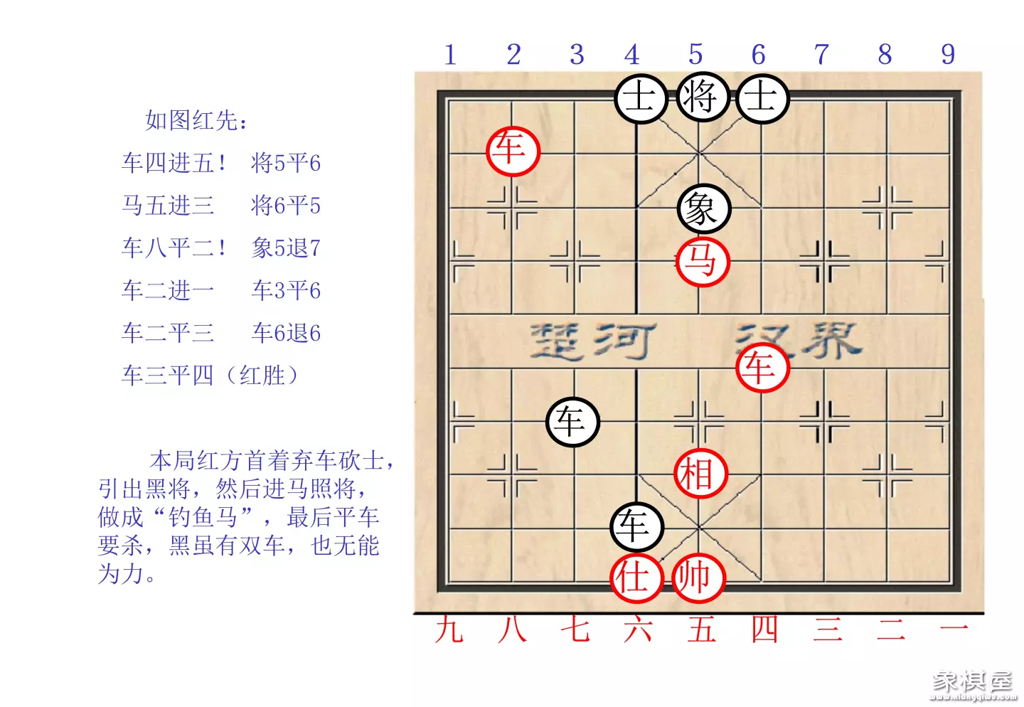 棋谱象棋基本杀法