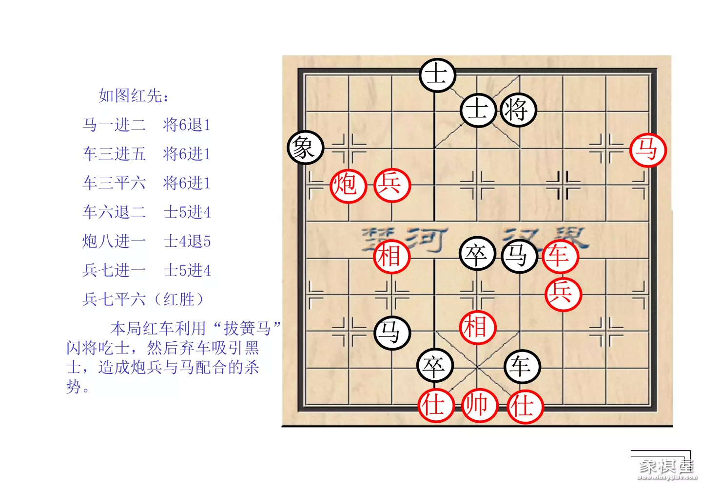 棋谱象棋基本杀法