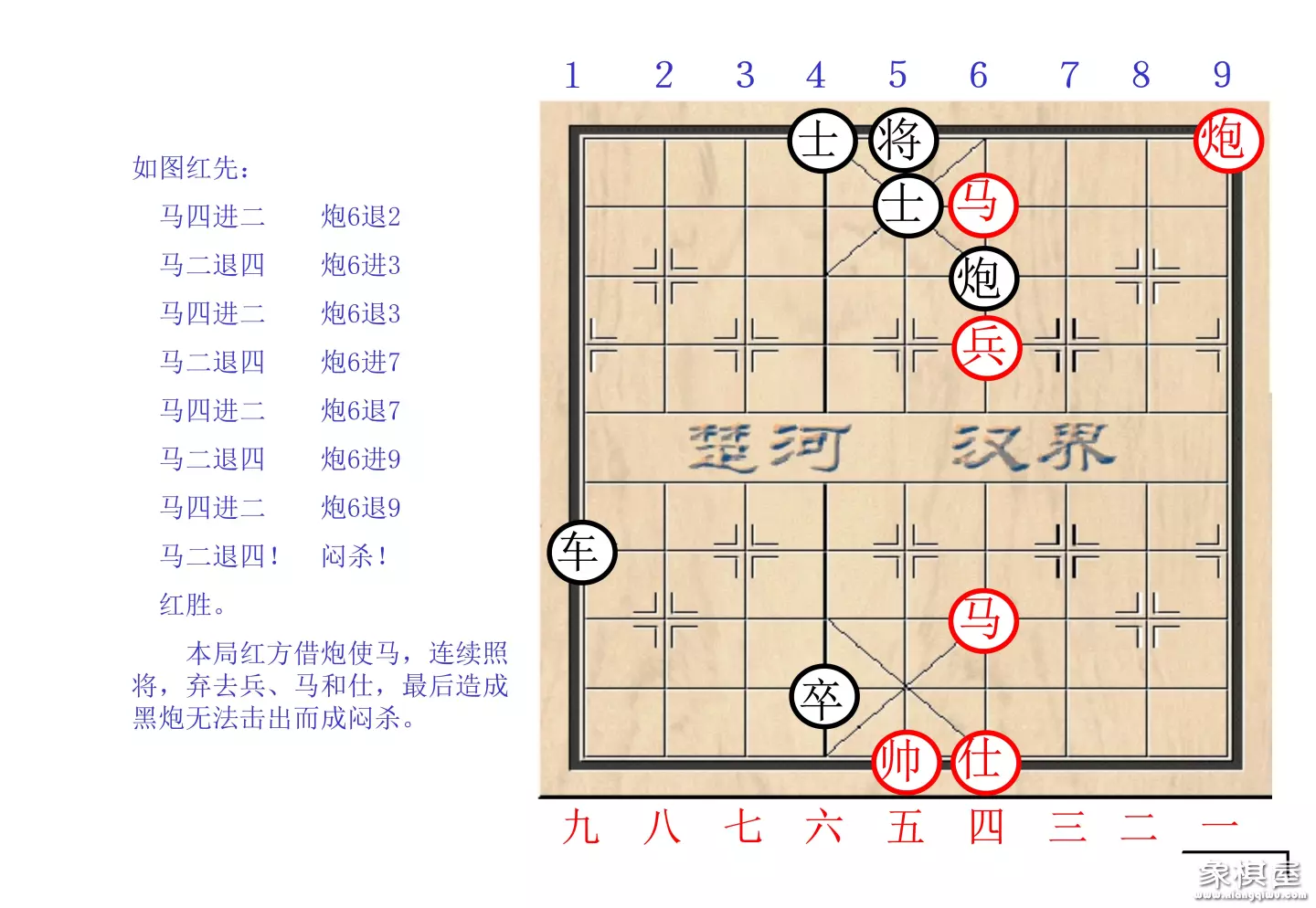 棋谱象棋基本杀法