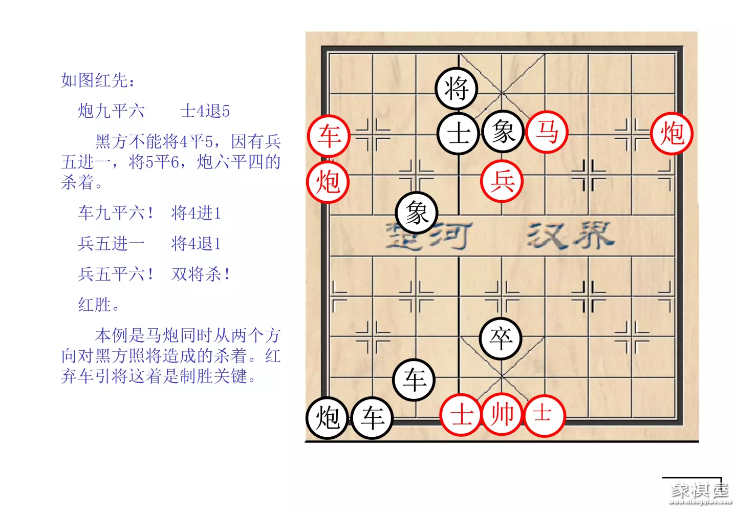 棋谱象棋基本杀法