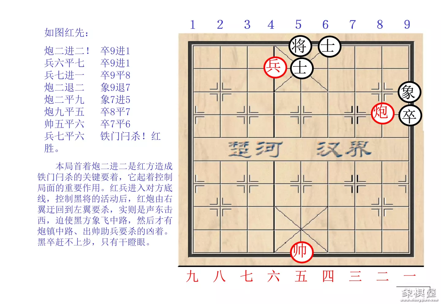 棋谱象棋基本杀法