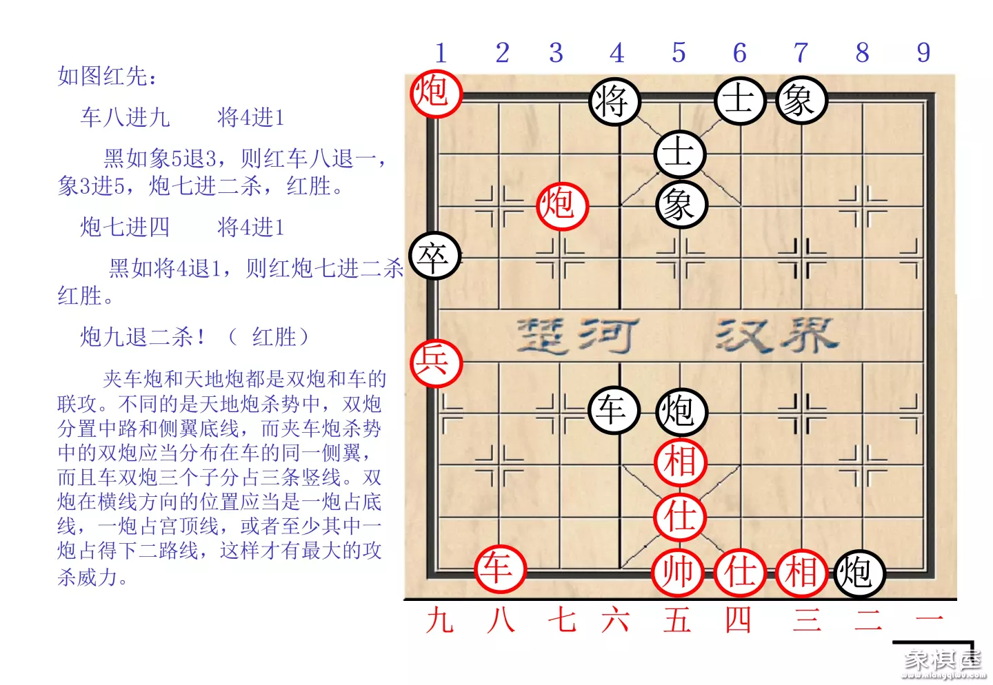 棋谱象棋基本杀法