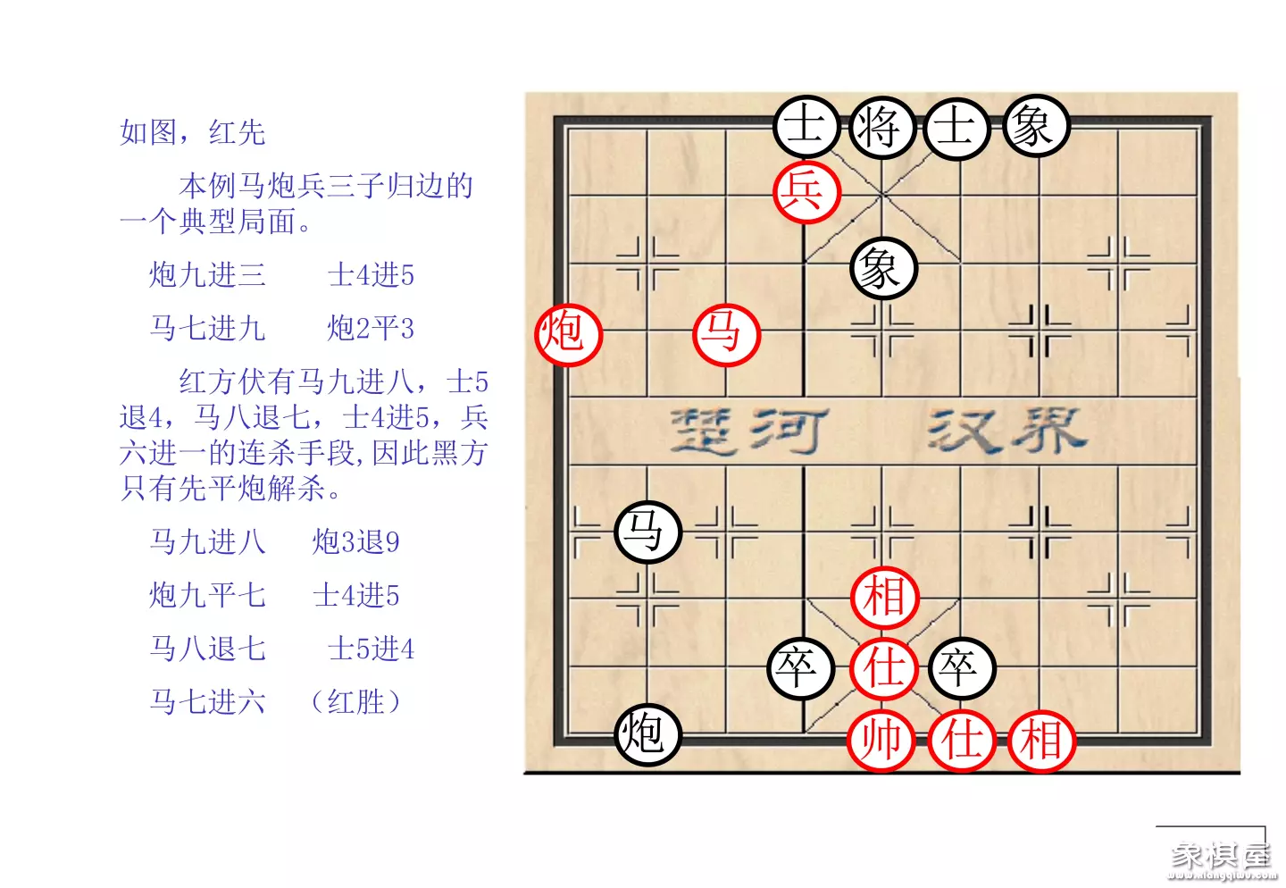 棋谱象棋基本杀法