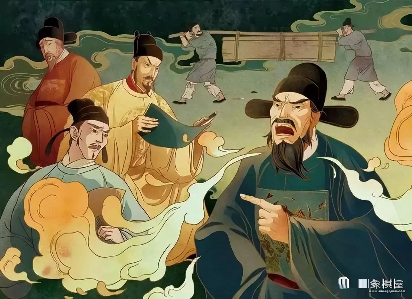 出土的唐代象棋大师名单是谁