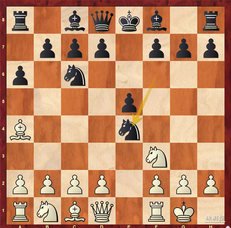 西班牙开局棋谱12步