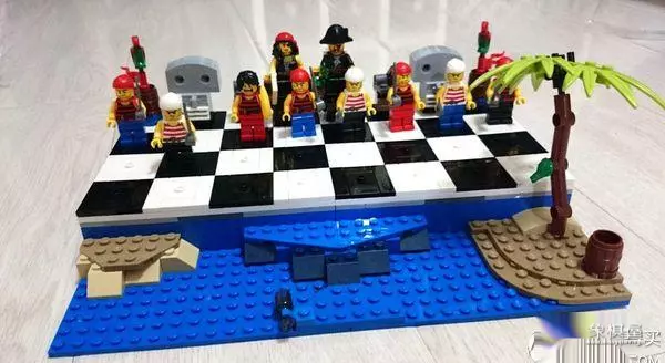 乐高国际象棋棋盘