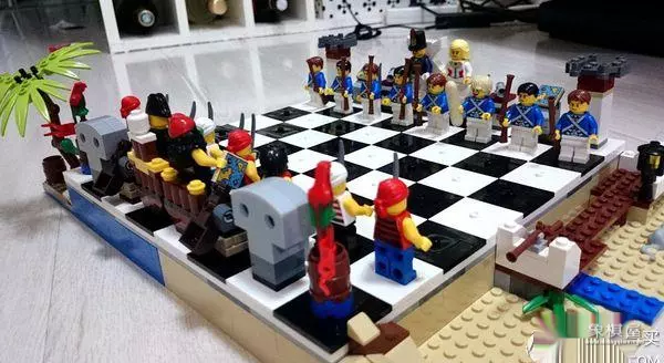 乐高国际象棋棋盘