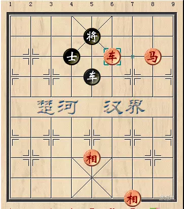 象棋车马组合的杀法