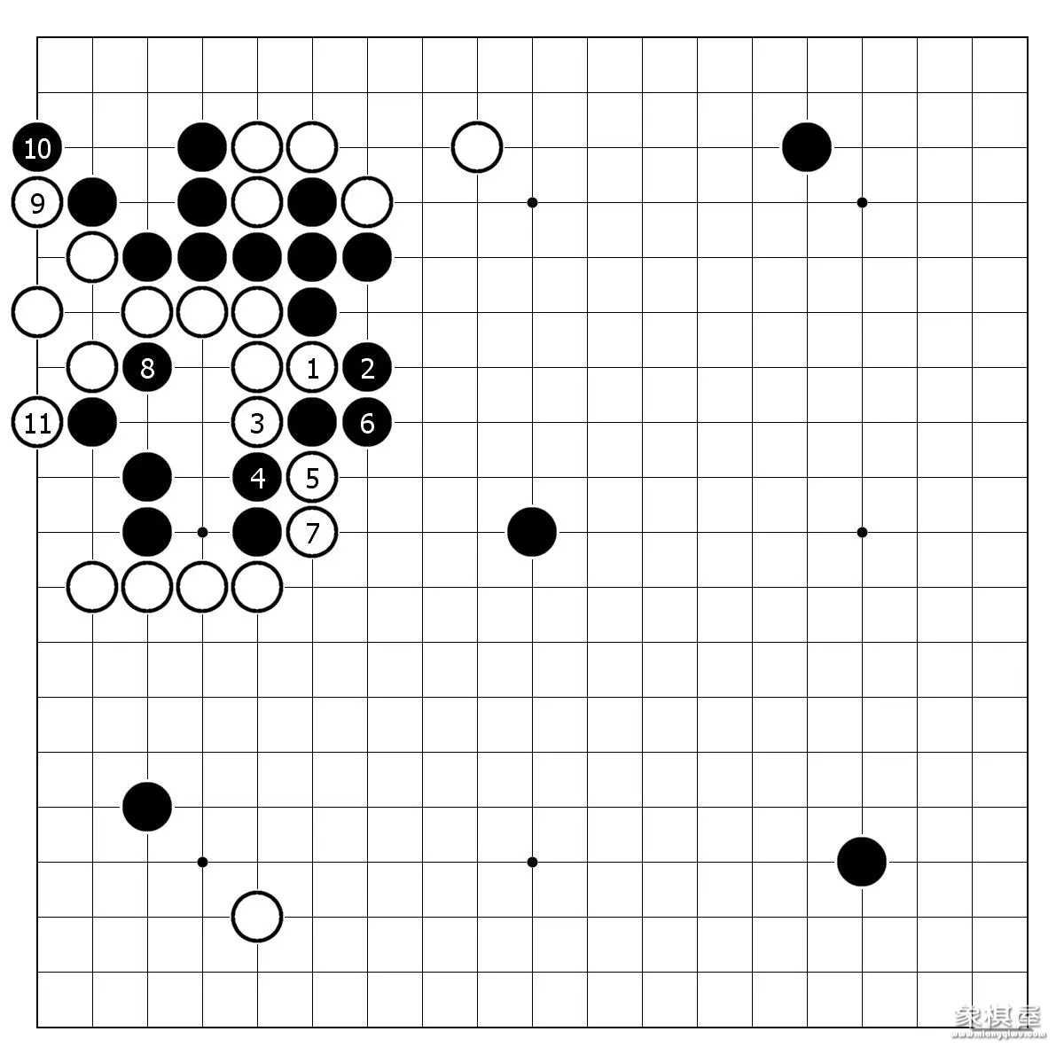 围棋千古第一名局棋谱