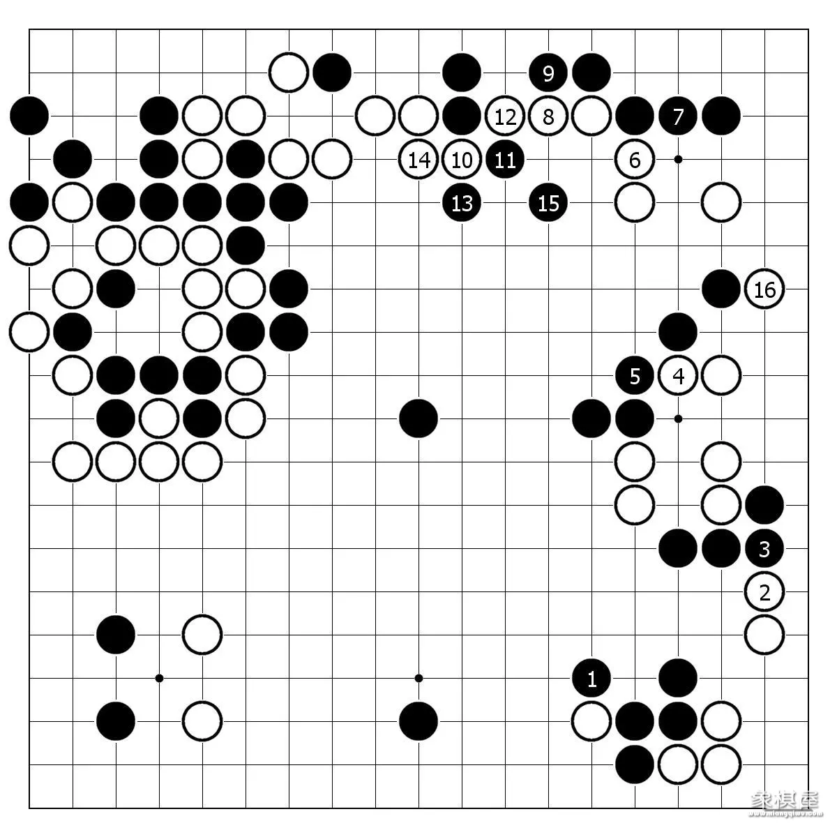 围棋千古第一名局棋谱