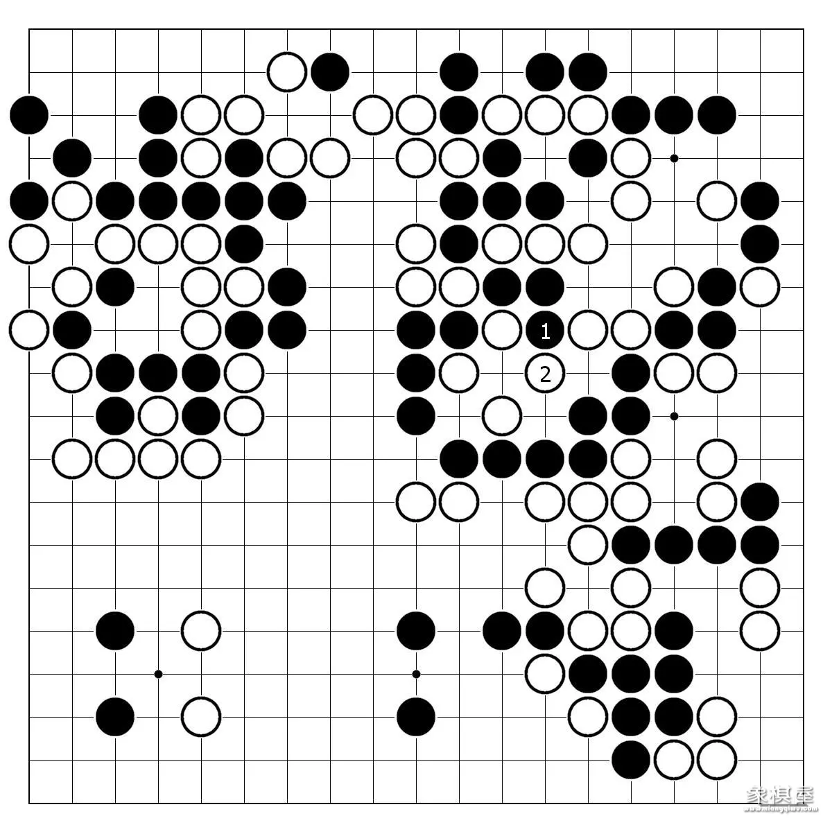 围棋千古第一名局棋谱