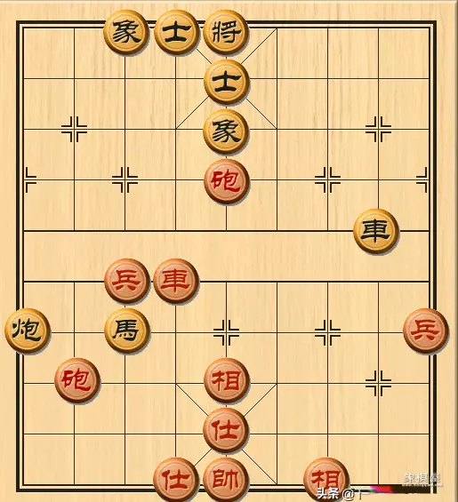 中国象棋基本杀法天地炮二