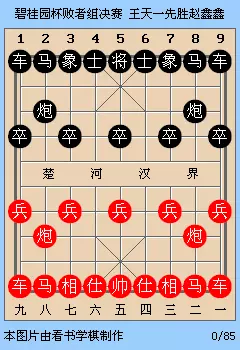 象棋王天一全部棋谱
