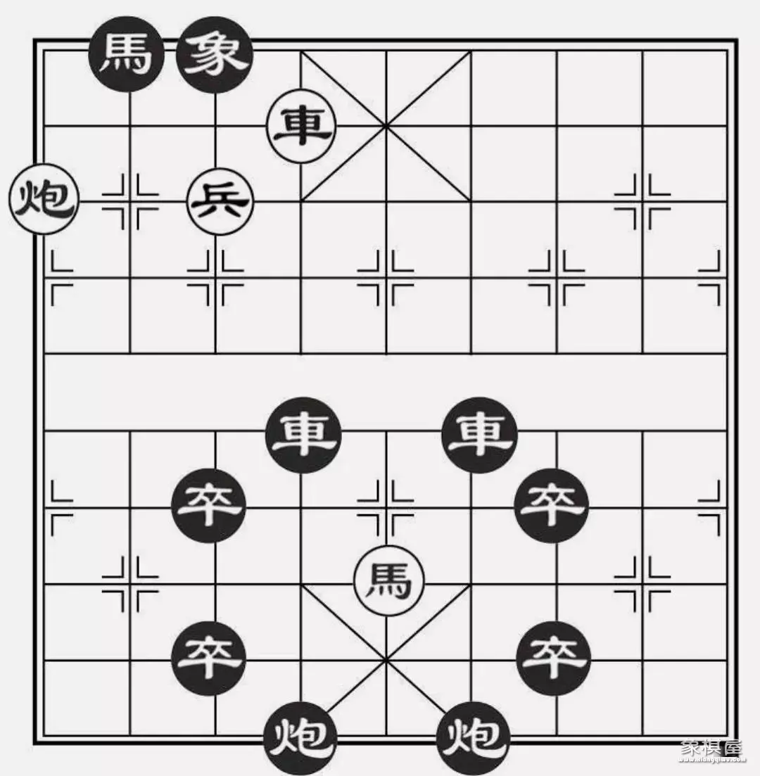 一步一步教我学象棋走法