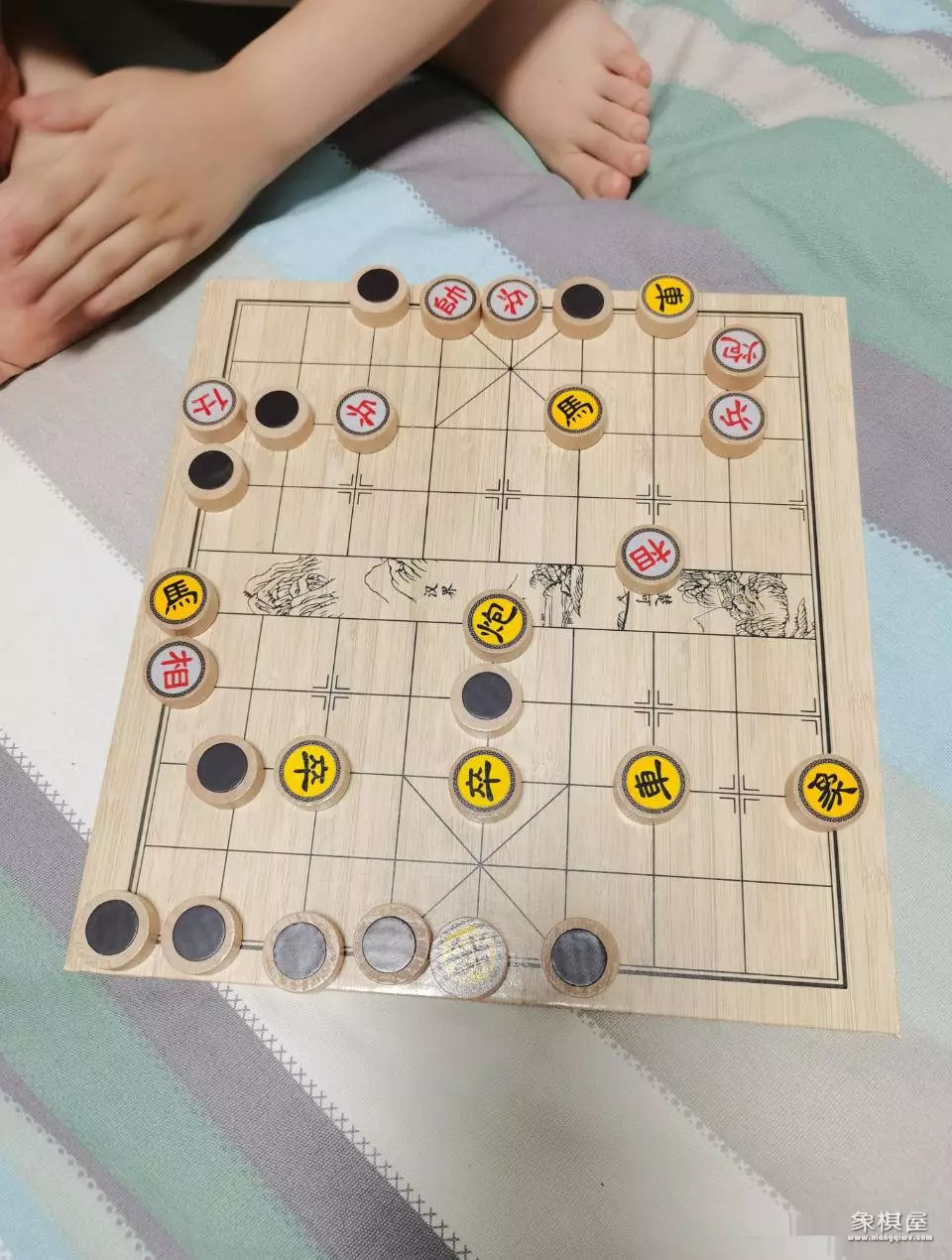 翻象棋的大小排列