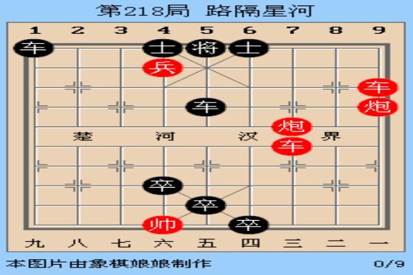 象棋残局俩车一炮俩兵（如何以少胜多，巧妙布局赢得象棋残局）