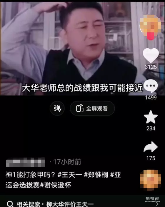 张强象棋什么水平