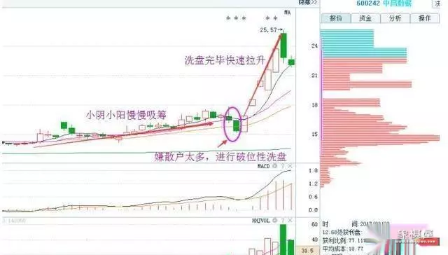 仙人指路后洗盘3天图形