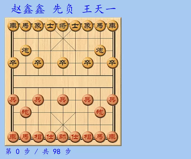 国际象棋后羿开局棋谱图