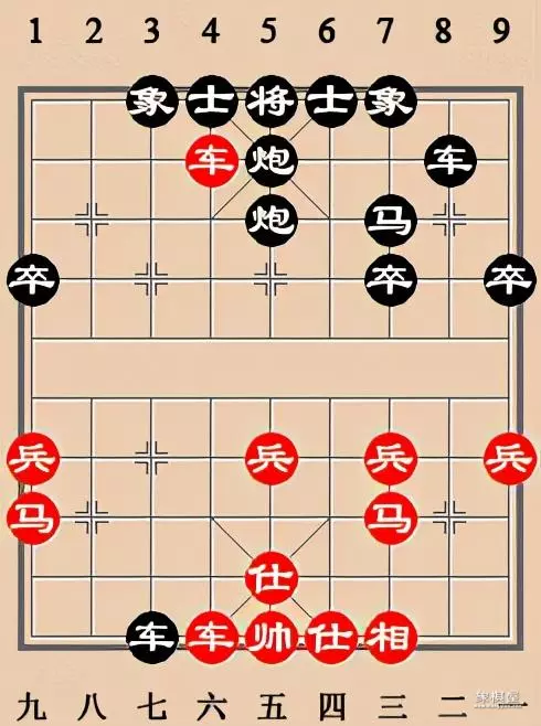 象棋如何强打中路的棋子