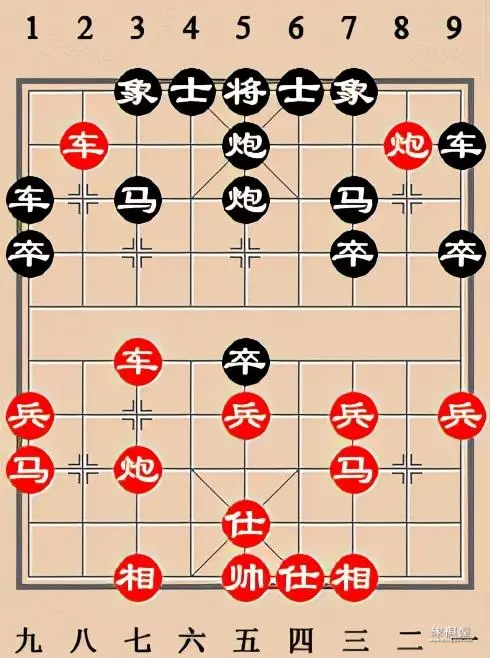 象棋如何强打中路的棋子