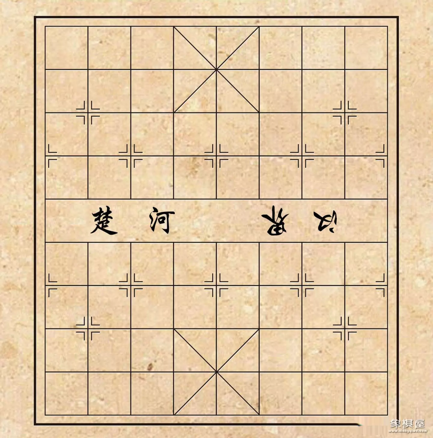 象棋怎么摆的位置