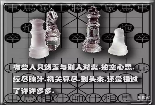 一副象棋里面有多少个棋