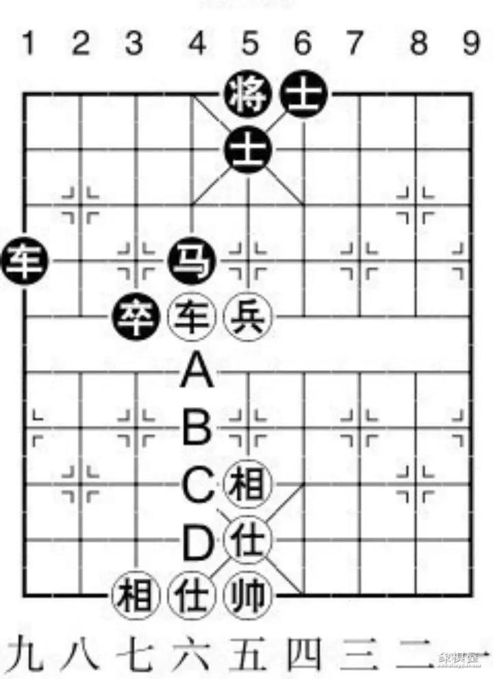 中国象棋棋子的走法教学