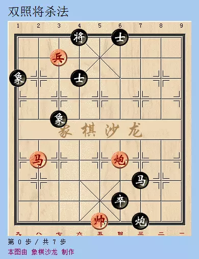 象棋中的绝杀套路