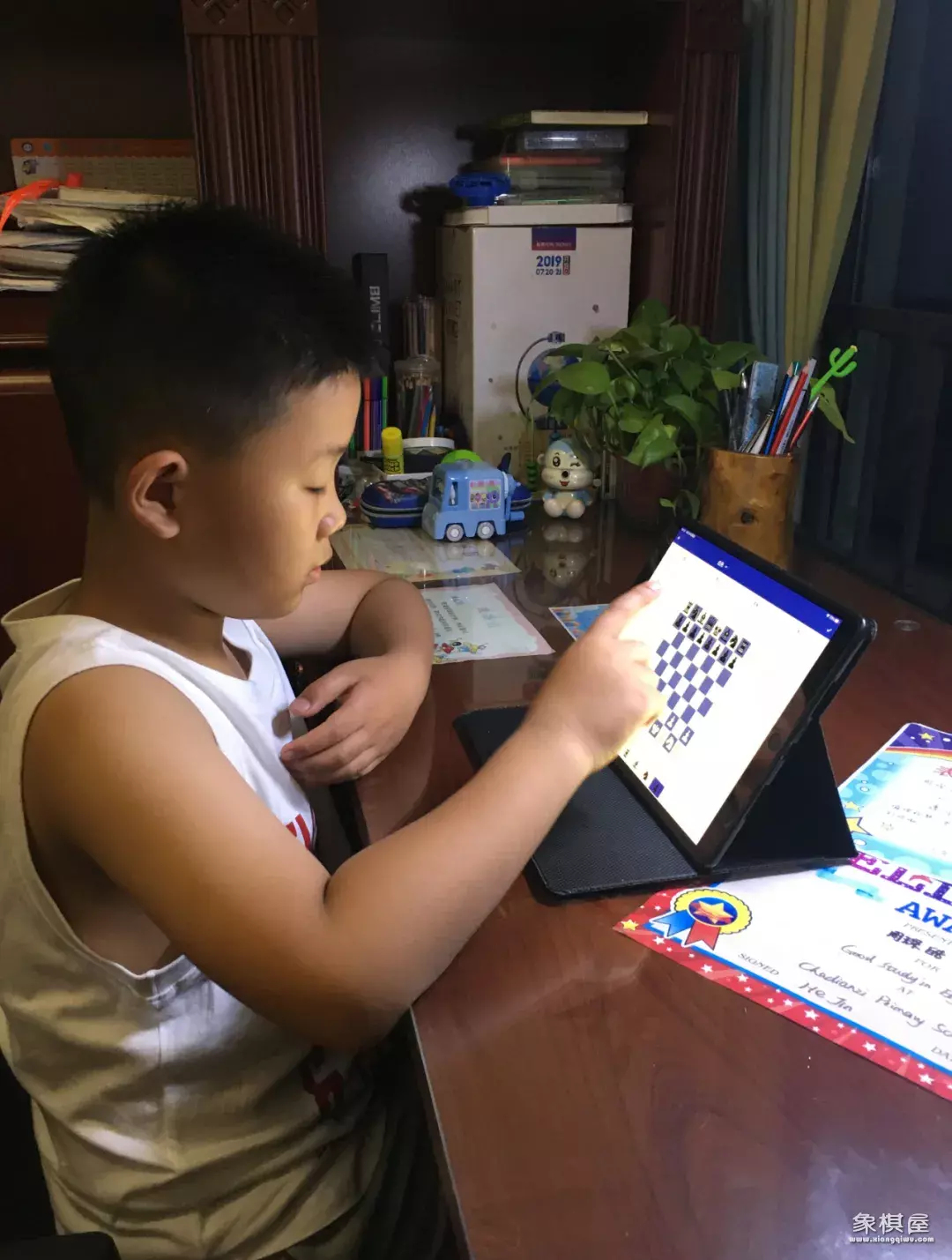 国际象棋好的孩子说明什么区别