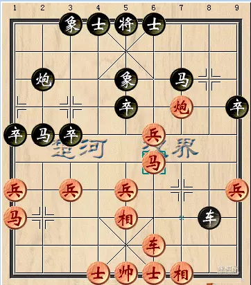 象棋残局二鬼拍门图解