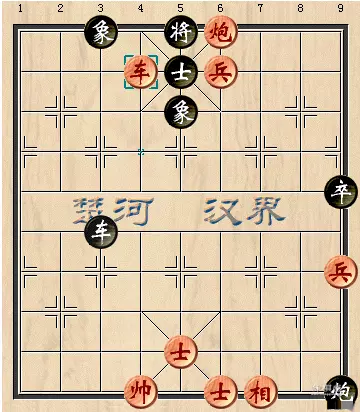 象棋残局二鬼拍门图解