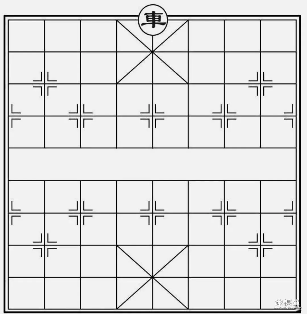 初学中国象棋各棋子的走法及规则