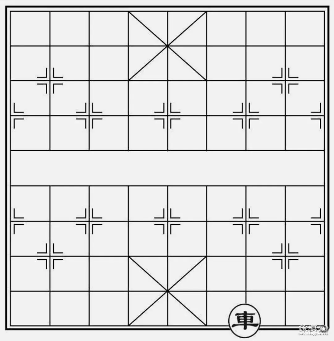 初学中国象棋各棋子的走法及规则
