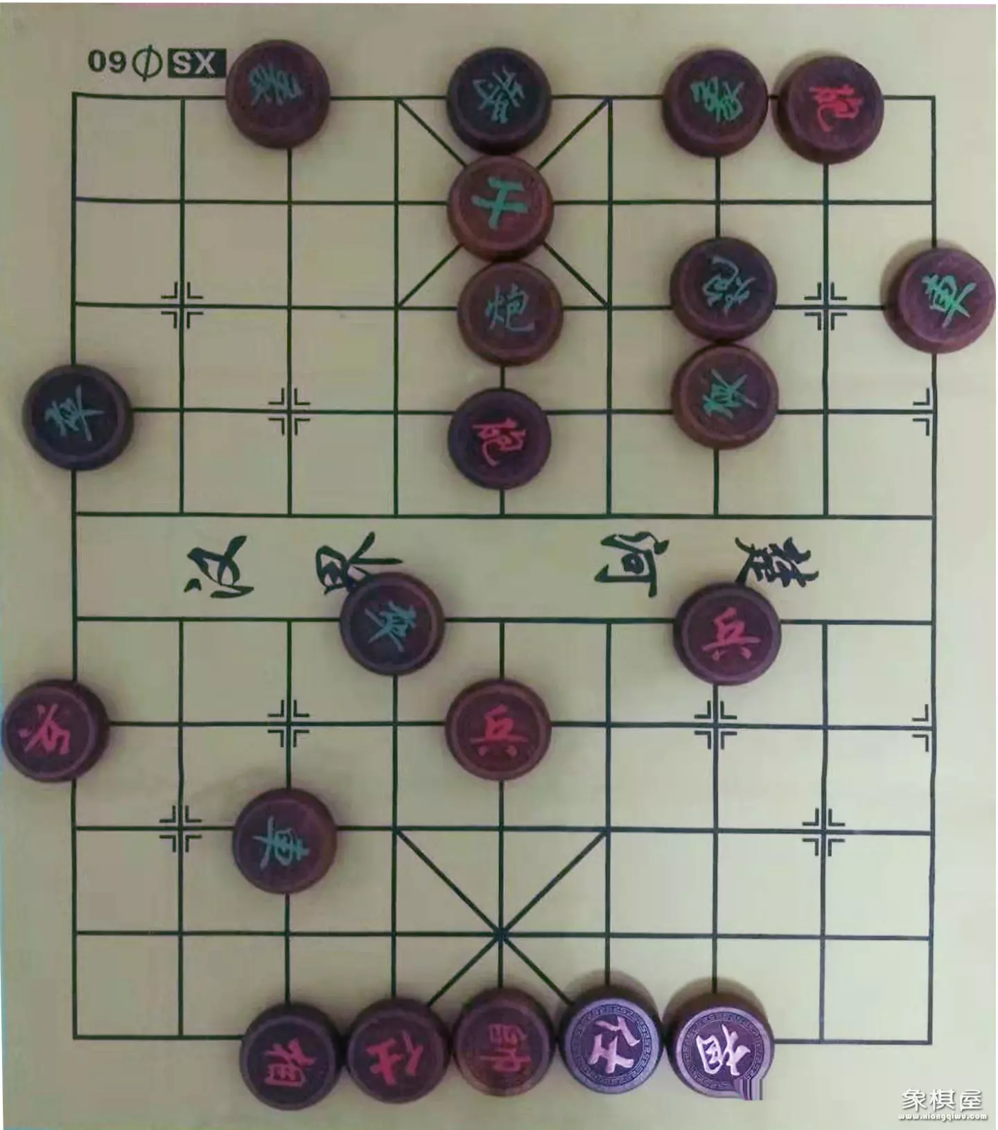 象棋开局棋谱口诀