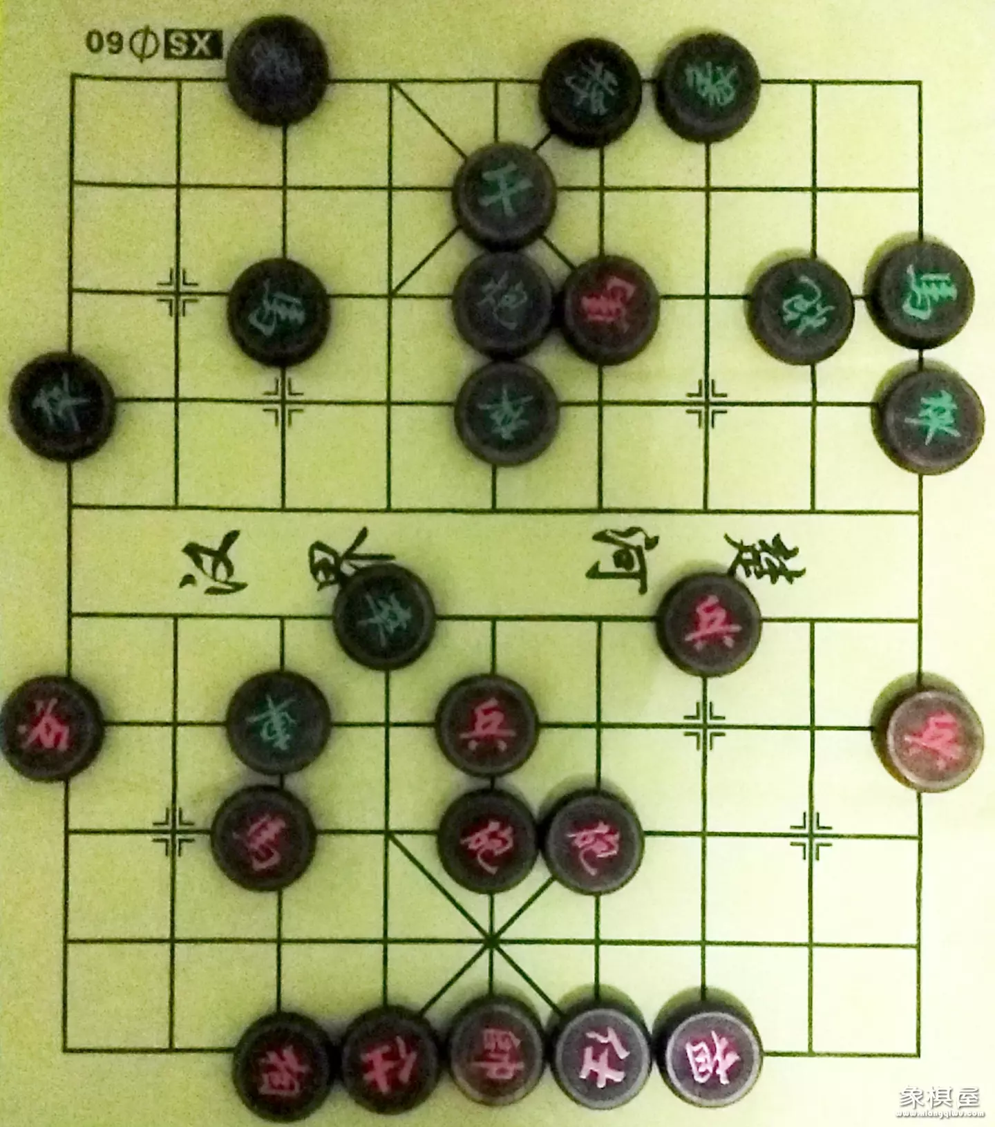 象棋开局棋谱口诀