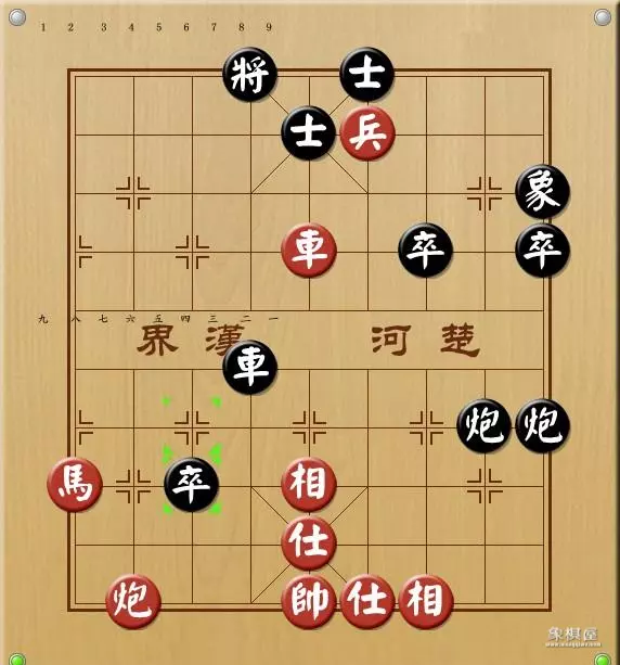 象棋风繁讲棋屏风马破五七炮