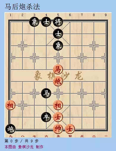 中国象棋24种基本杀法口诀
